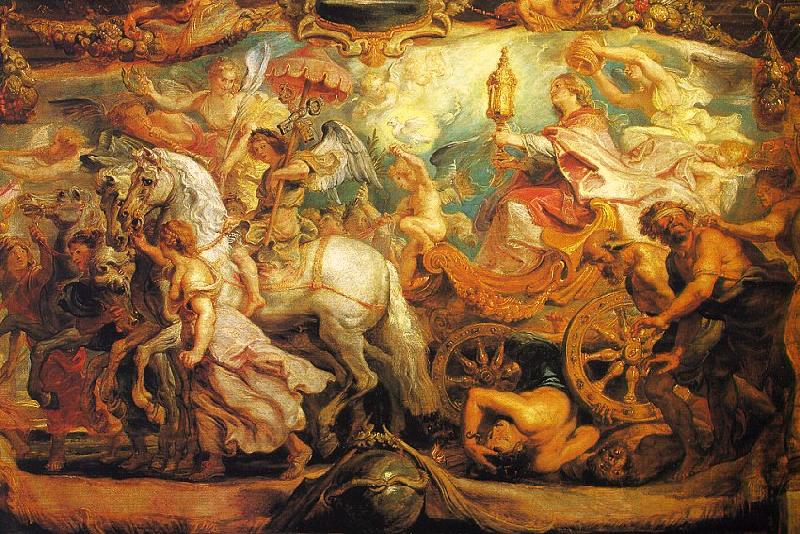 Peter Paul Rubens The Triumph of the Church France oil painting art